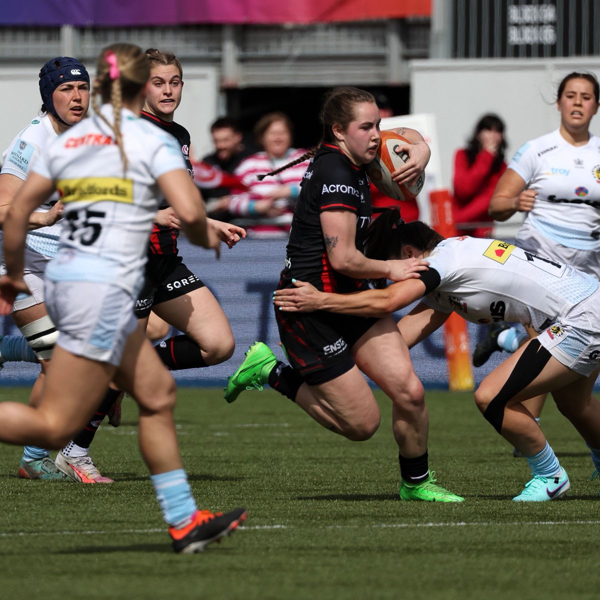 Some 🔝 shots from our semi-final triumph! 📸 #YourSaracens💫