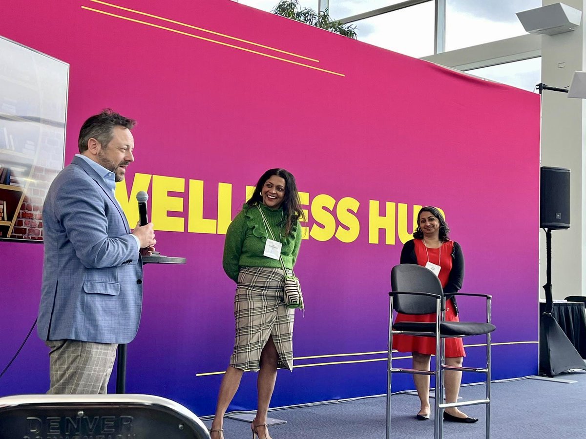 Full house and lot’s of lively discussion at the #wellness hub- join us today at 1:30 #chronicdisease &2:30 #brainhealth panels @davidevanstx … at noon- a spotlight panel on #advancedcareplan with @NimishMohile @AkankshaMD #AANAM @AANmember