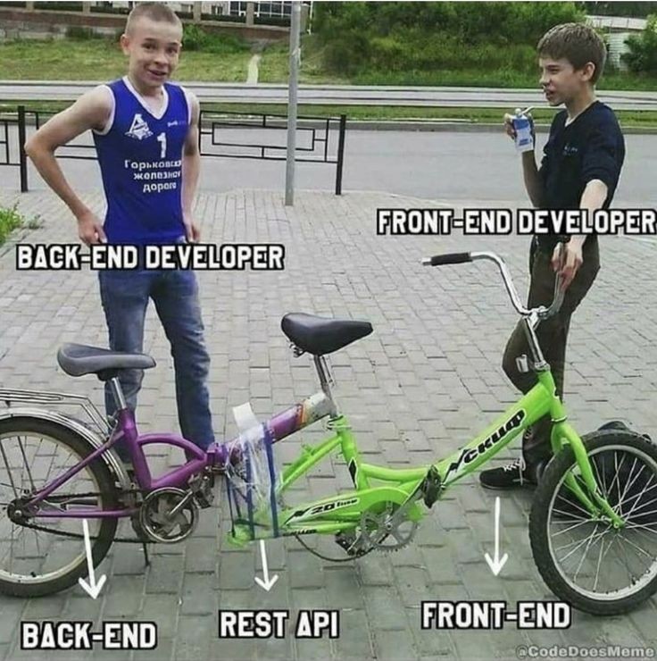 MaverickAlbert5's tweet photo. Frontend,  Backend, and API explained in one picture 👨‍💻 https://t.co/CgULBUUQ9K