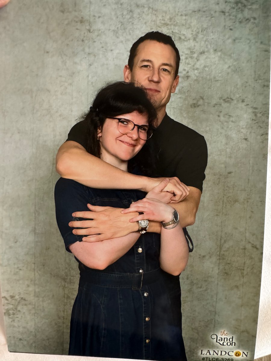 Abigail Buelens (@abigailbuelens) on Twitter photo Once again what an absolute joy to have met my favorite actor at the Landcon 6 in Paris
As always <a href="/TobiasMenzies/">Tobias Menzies</a> I was so happy to meet you and I hope to meet you again in your future projects
Lots of love Xx Once again what an absolute joy to have met my favorite actor at the Landcon 6 in Paris
As always <a href="/TobiasMenzies/">Tobias Menzies</a> I was so happy to meet you and I hope to meet you again in your future projects
Lots of love Xx