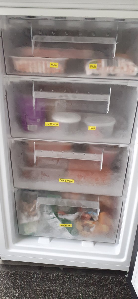 TeenyannB's tweet image. Channelling my inner #DillyCarter today by defrosting, cleaning &amp;amp; organising my freezer 😁 #sortyourlifeout @_mrcarrington @StaceySolomon 
#DeclutterDollies