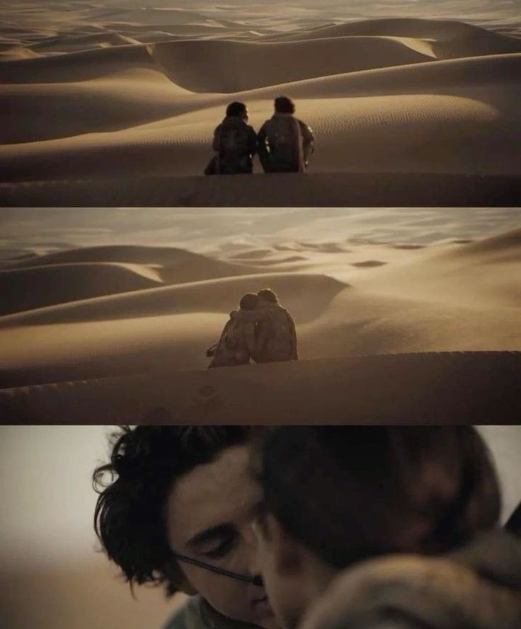 AlexGoitia09's tweet photo. #DuneII | El beso de Paul y Shani con el fondo musical creado por el maestro Hanz Zimmer es visualmente ameno, sincero, dulce y sublime; todo combina en esa escena; no he dejado de pensarla. Y me surge la idea de que fácilmente puede o pudo ser recreada en los médanos de Coro💭🤍 https://t.co/bgCH9OTdAx