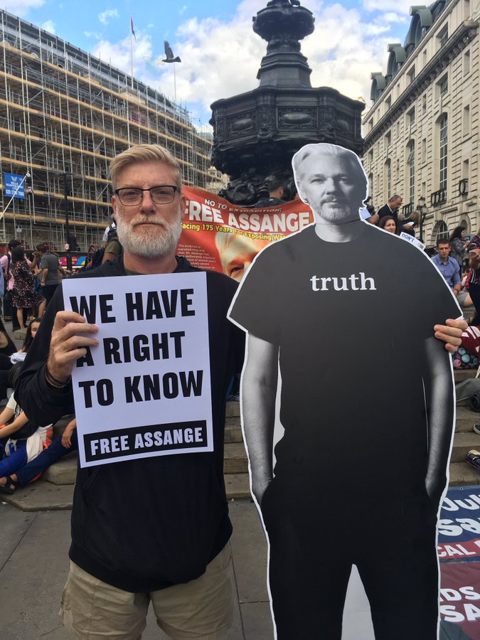 @ClemsonCRs @RepMattGaetz @mattgaetz @jones4liberty Is the US government really going to give Julian Assange the death penalty for publishing the truth?
The US has stated that it has not ruled out the death penalty.  That would be an execution of a journalist for publishing the truth. Are governments desperate enough to cover up