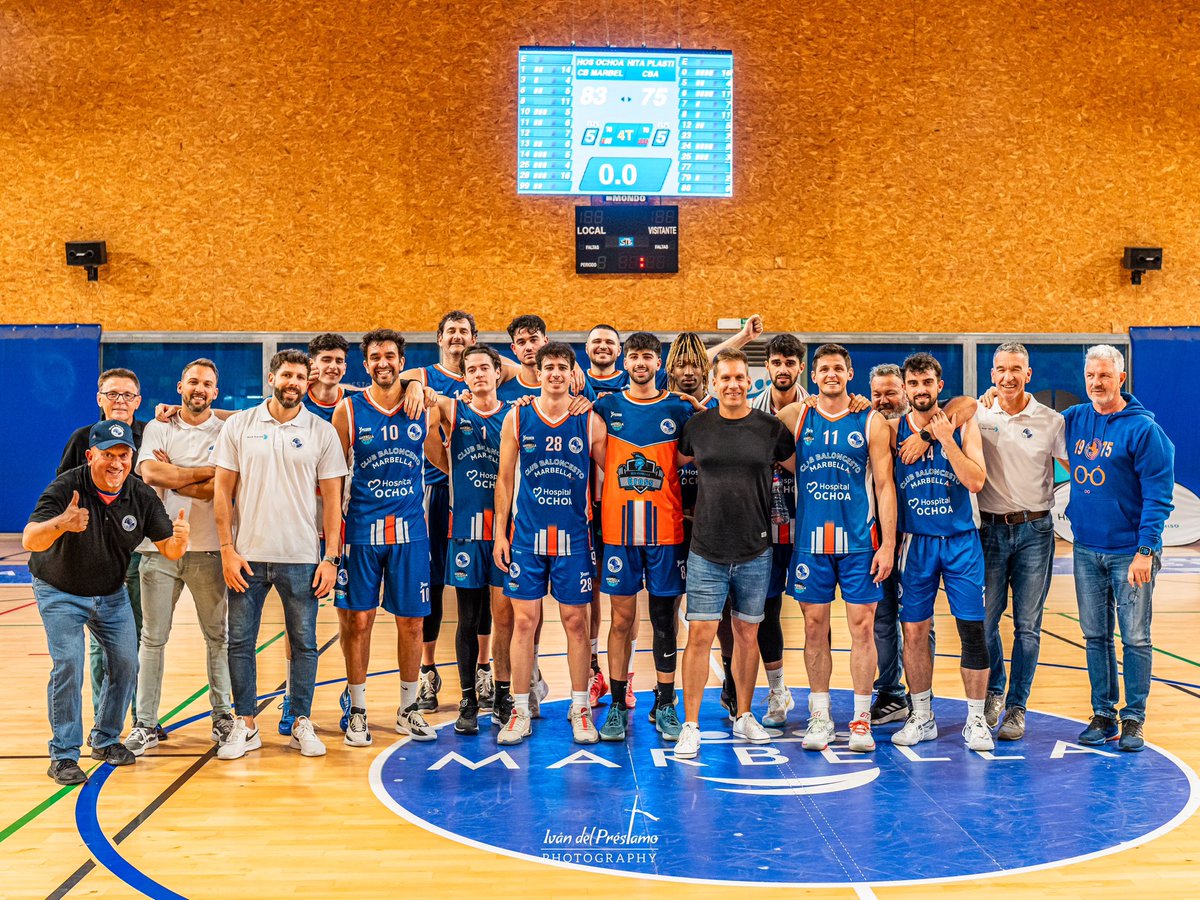 Temp 23-24 it’s over… Gracias equipo, directiva, afición, staff… 
ha sido un año muy divertido 🏀<a href="/CBMarbella1/">𝐂𝐥𝐮𝐛 𝐁𝐚𝐥𝐨𝐧𝐜𝐞𝐬𝐭𝐨 𝐌𝐚𝐫𝐛𝐞𝐥𝐥𝐚 🏀</a> 
Seguimos… 💙