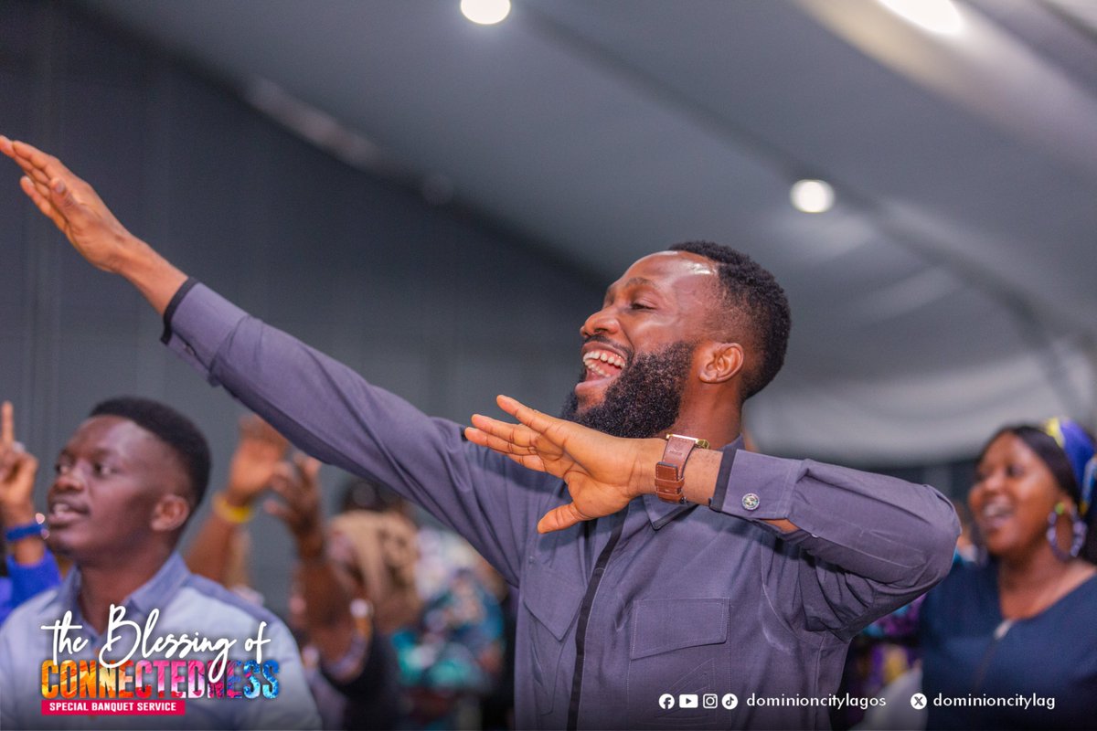 dominioncitylag's tweet photo. Today’s praise session was like no other 💃🏾🕺🏾God has shown Himself mighty in our midst.
#DCLagosHq #DominionCity #BlessingOfConnectedness #BanquetService https://t.co/xr1RPAVj1Y