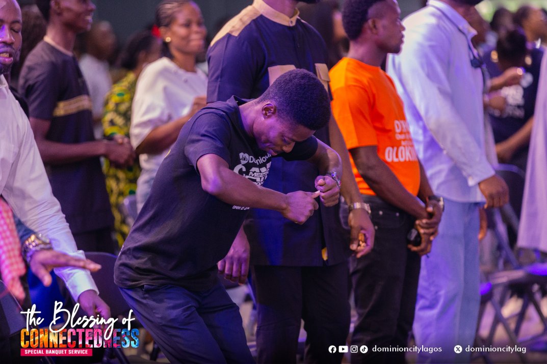 dominioncitylag's tweet photo. Today’s praise session was like no other 💃🏾🕺🏾God has shown Himself mighty in our midst.
#DCLagosHq #DominionCity #BlessingOfConnectedness #BanquetService https://t.co/xr1RPAVj1Y