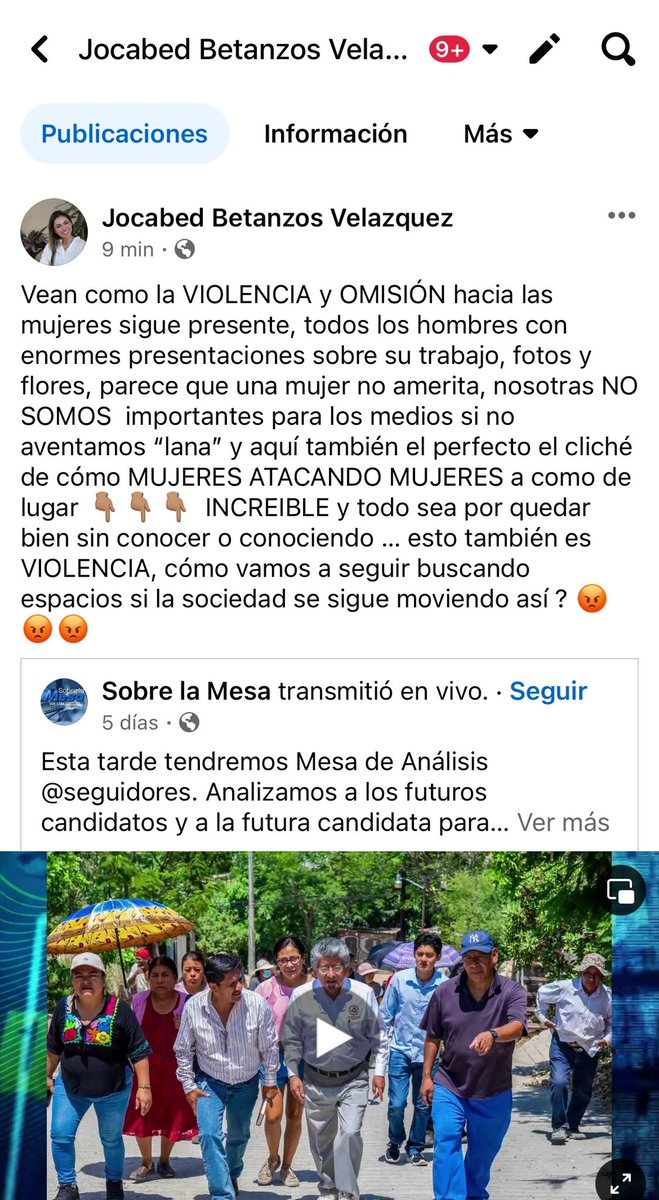 jocabedbetanzos's tweet photo. Nos #VIOLENTAN los hombres , algunos #medios tendenciosos y también algunas #mujeres y como no nací con el don de callarme la boca y en #verdad lucho por las mujeres lo hablaré y señalaré siempre que deba 💪🏽💪🏽💪🏽 MEDIOS VIOLENTOS 👍🏽 @sobrelamesatv #evidentes y #obvios #Oaxaca https://t.co/8FULxgs2bK