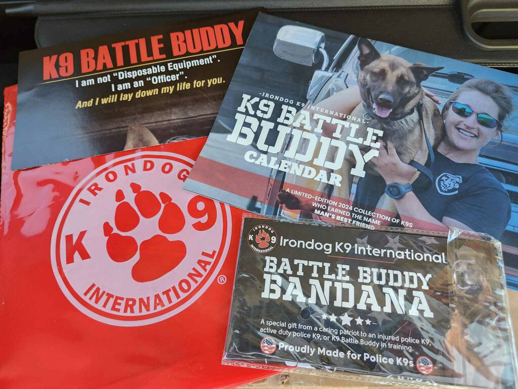 When our K-9s were shot in the line of duty, these were the folks who reached out and insisted on paying their medical bills. What an amazing organization! Thank you everyone for the support!! @Irondogk9intl