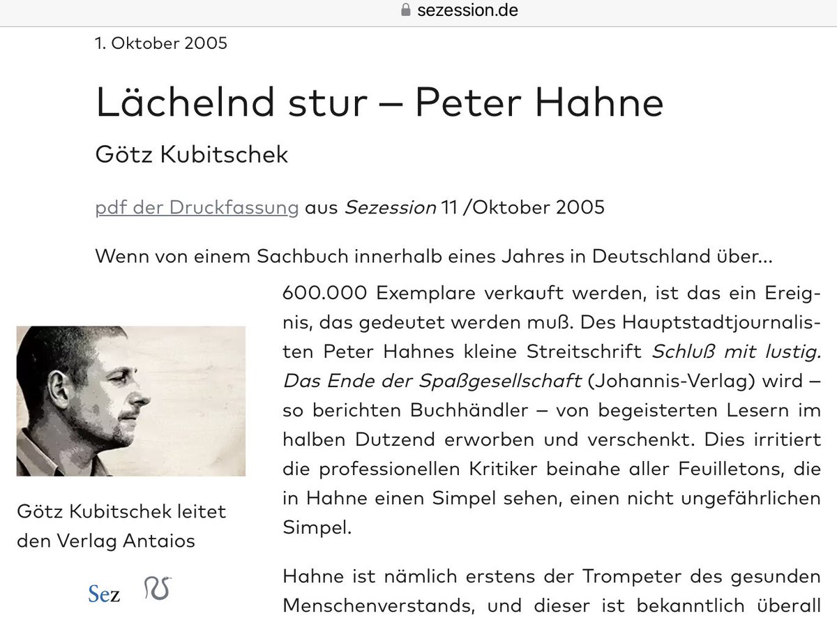 herbstzeit2018's tweet photo. Wie lange war Deutschland auf dem „rechten“ Auge blind?
Konnte das @ZDF 2005 nicht erkennen, dass #PeterHahne sich in der neurechten Szene tummelt?
#Rechtsextremismus #Neurechte #Impfgegner https://t.co/PqawiSFn6Z