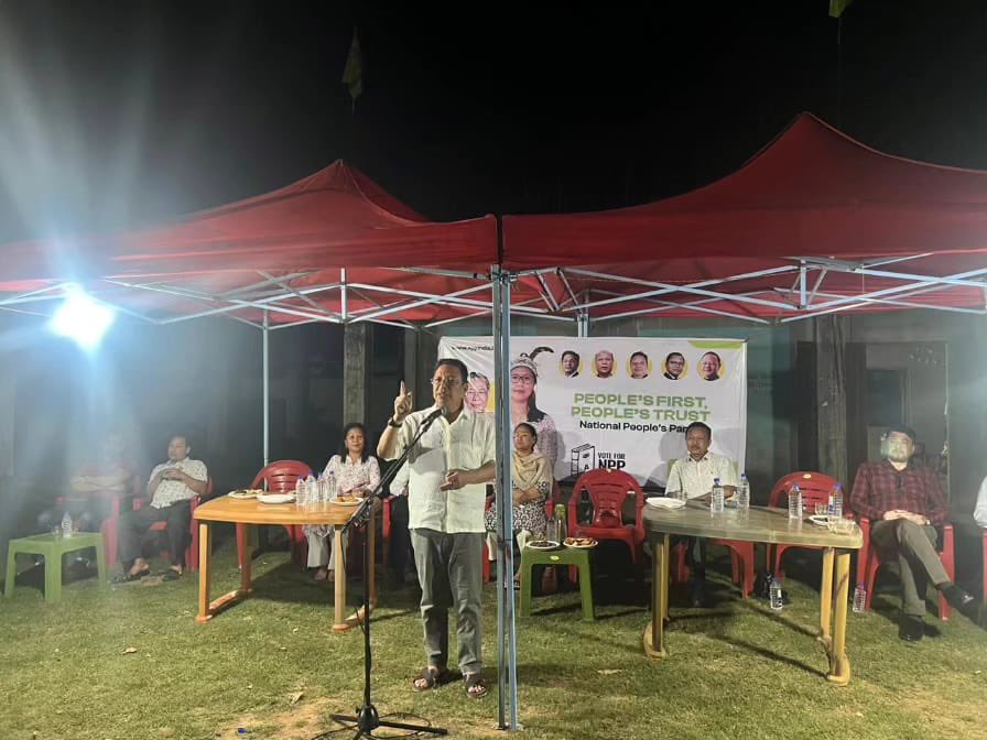 nppmeghalaya's tweet photo. Our National General Secretary Shri. @tasangma and NPYF Youth Secretary Shri. Dabo M. Marak lead discussions at Wadanang Field, North Tura, preparing and strategizing for the upcoming Lok Sabha Elections.
#VoteforAgatha #VoteforNPP #MeghalayaforNPP #GaroHills https://t.co/1DrsVfgMLS