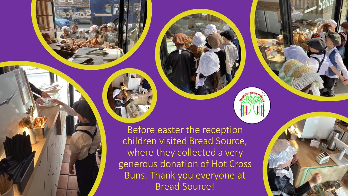 Thank you @BreadSource for the delicious Hot Cross Buns. #Donation #ClassOuting #Easter