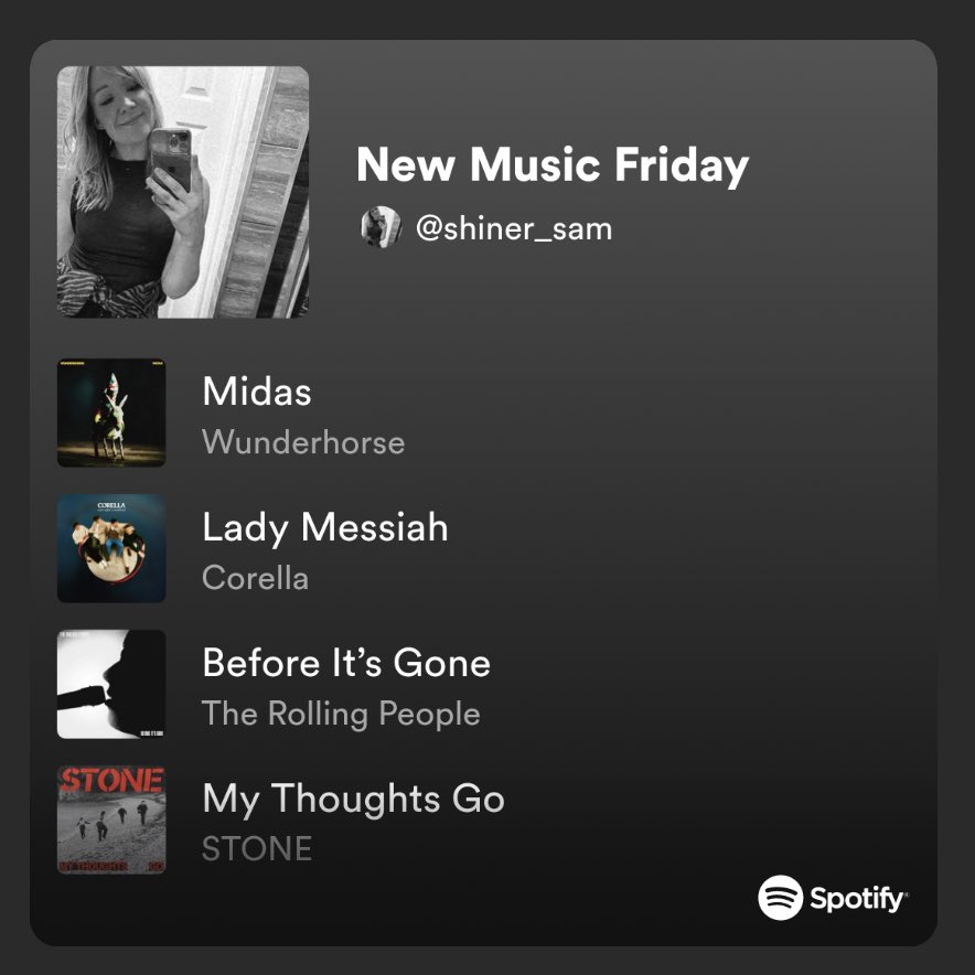 Another beautiful week in the new music world!

This week’s playlist update ❤️🎶

🎧 open.spotify.com/playlist/0q1QA…