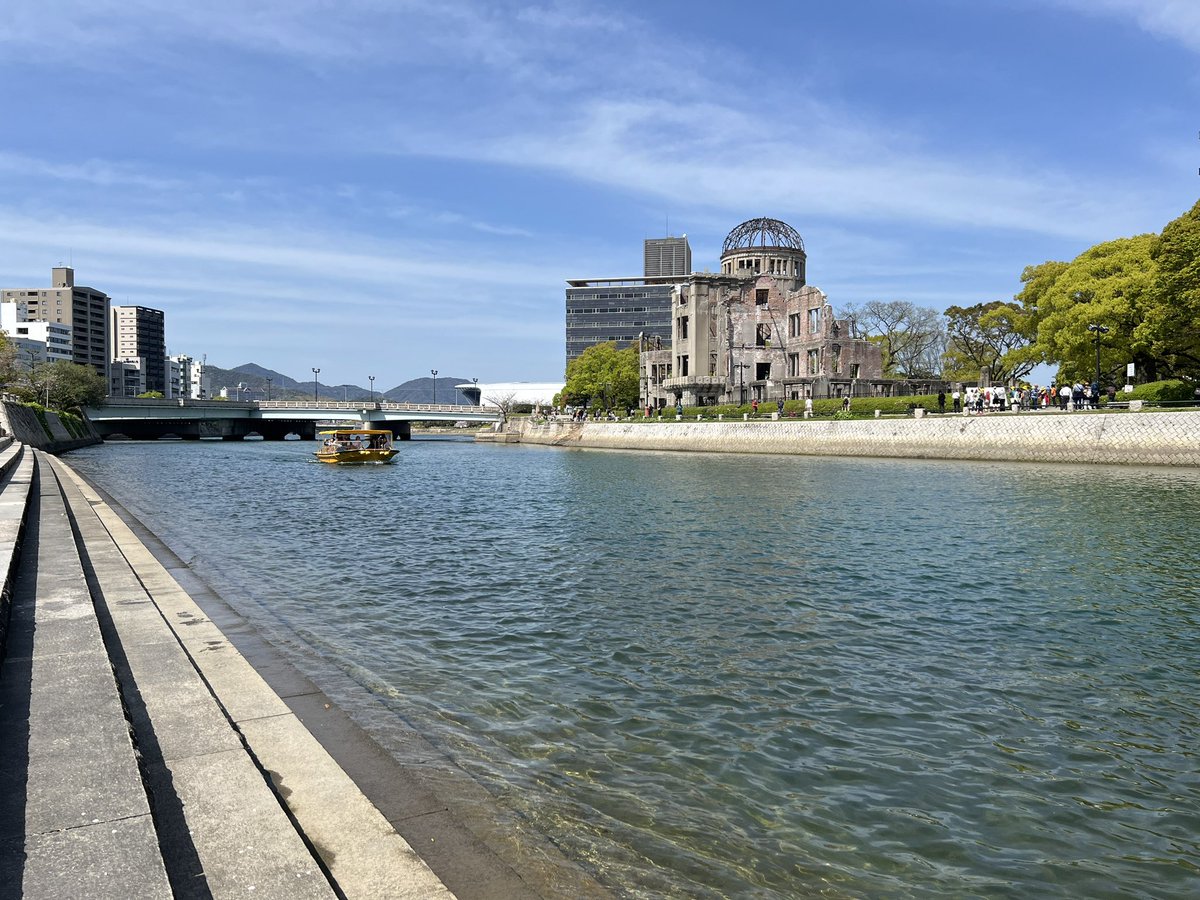 Brandon_Crom's tweet photo. I can’t stress enough how eye opening it was to visit the Hiroshima Peace Memorial Park. Truly an experience you would never expect that I would suggest to everybody. https://t.co/3Bn1eQaDhb