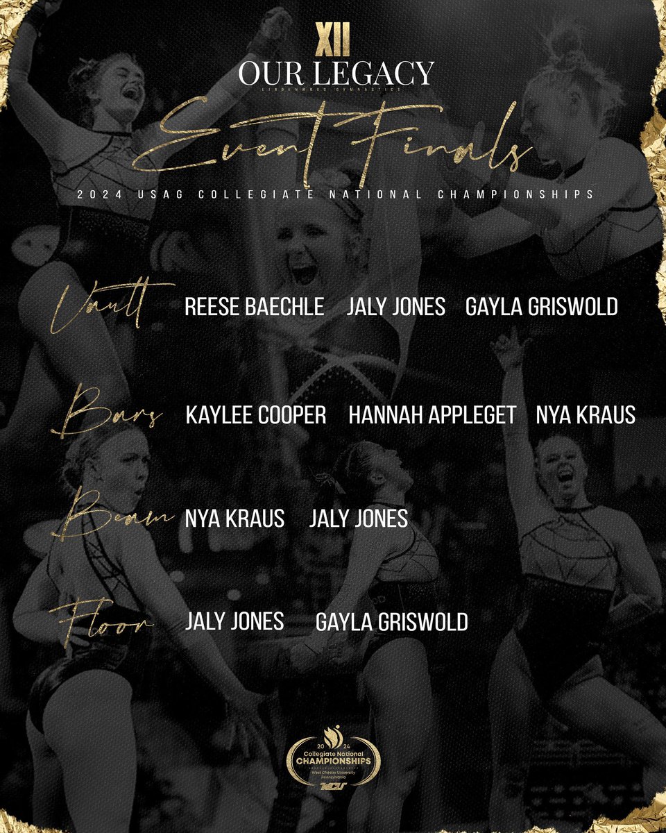 Last night was pretty awesome… but we’re not finished! Here are our individual qualifiers for today’s session 🔥 #OurLegacy