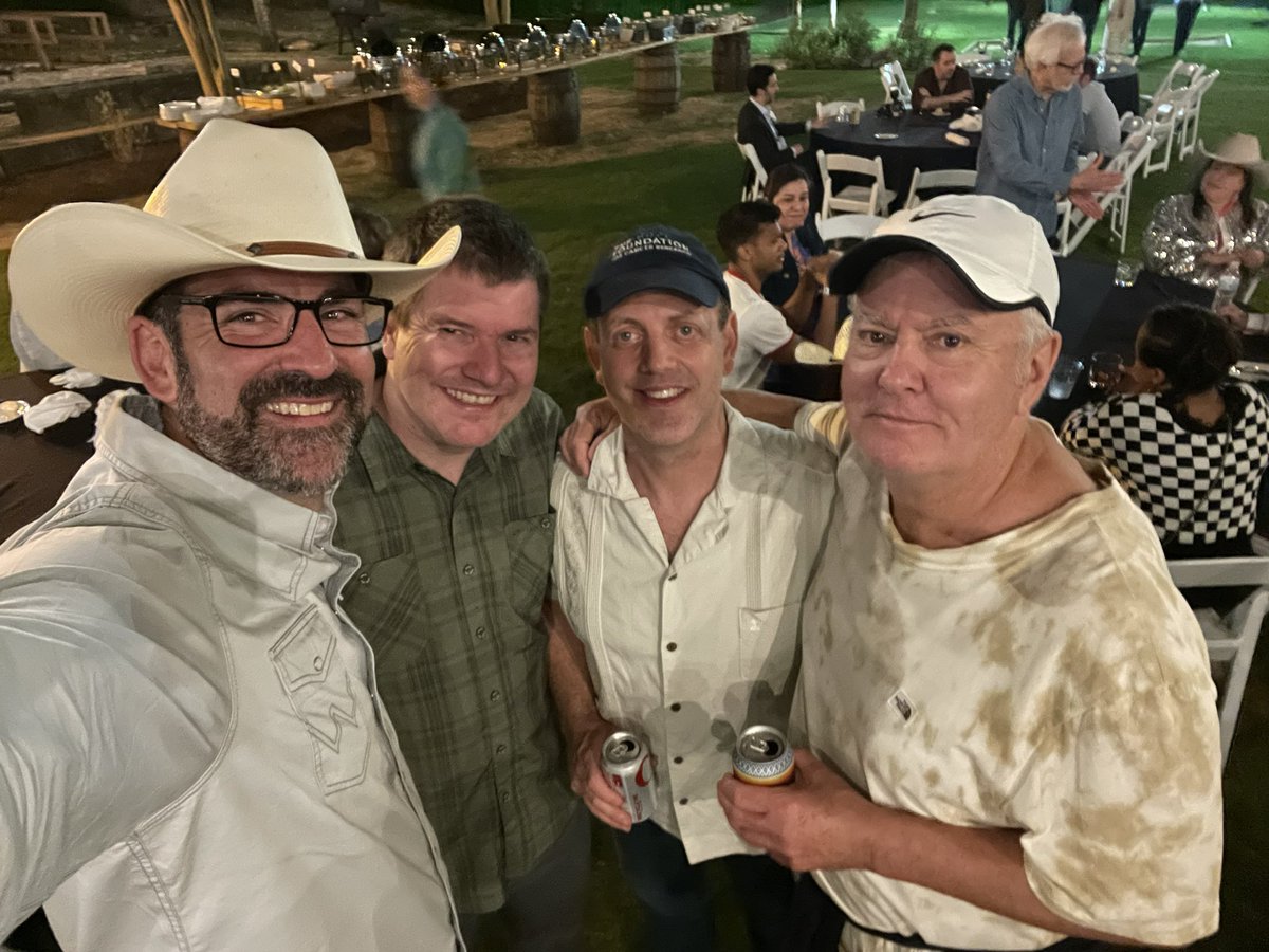 ChapinMD's tweet photo. Rodeo Roundup at the UT #CGW24 meeting

Special time to share stories of Chris with his family, friends and colleagues

So glad we can maintain his legacy through the memories 

#oncsurgery @MDAndersonNews https://t.co/6kcB0envbs