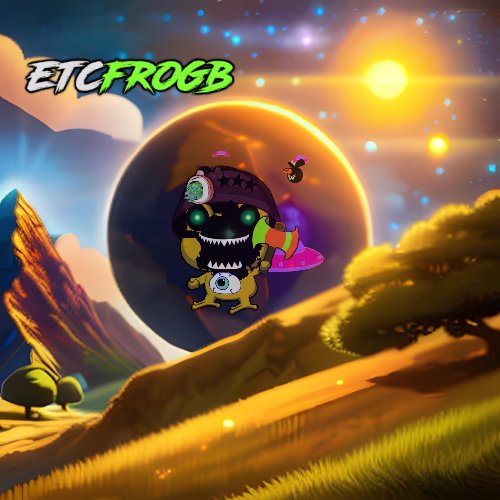 Forgot to put this gem out a few days ago for the eclipse. My bad, Gold Froggos control the moon as their base of operations watching other Earth.🐸 Mint👇 FrogBogs.art/mint⛏️ Discord🐳 discord.gg/Q3x4M7DDsp Telegram⌨️ t.me/ETCFrogB #EthereumClassic #NFTs…