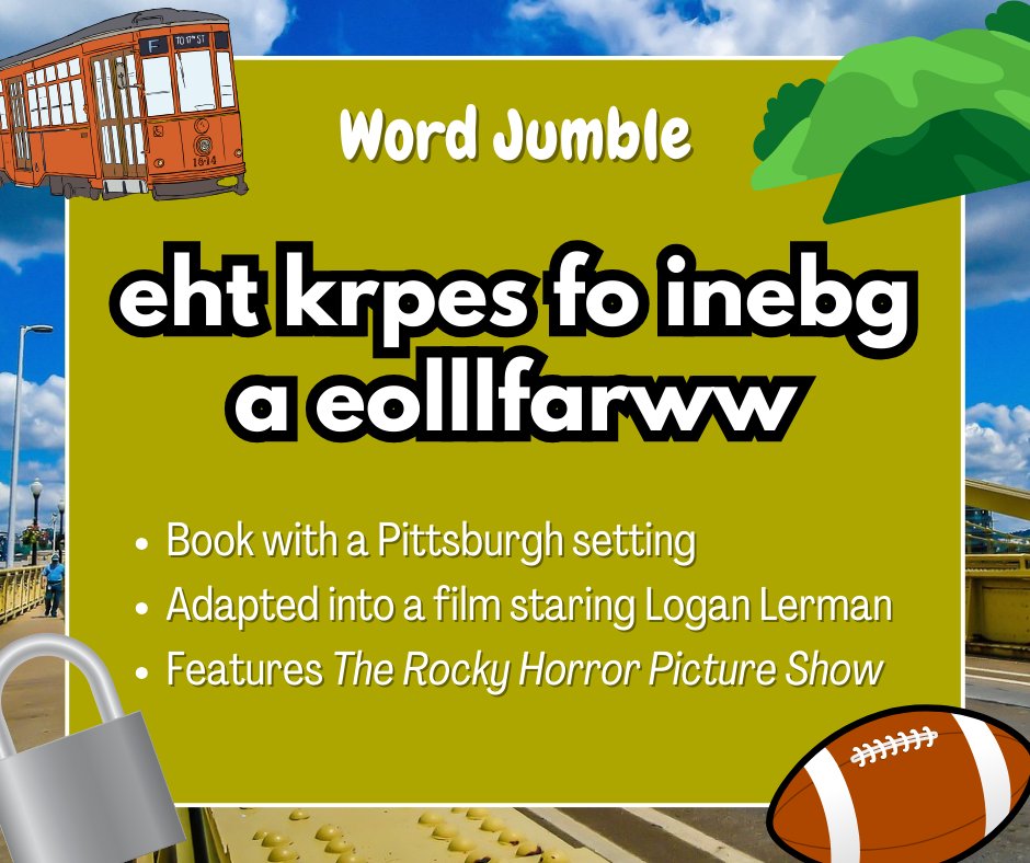 CuriousCurlsPub's tweet image. Have you seen the film or read the book?

#pittsburgh #steelers #lockbridge #hilldistrict #shadyside #squirrelhill #trolley #mrrogers #letsgobucs #mtwashington