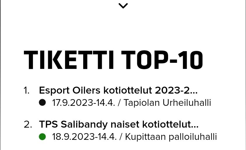 Palloiluhalli täyttyy kovaa tahtia 🖤🤍 ‼️6.finaali 🕟su 14.4. 16.30 🏛Kupittaan palloiluhalli 🎟tiketti.fi/tps #TPSsalibandy #TKOMV #salibandy #fliiga #floorball #innebandy #Turku