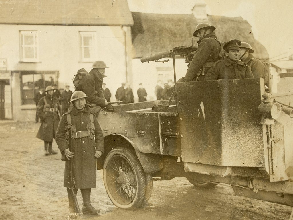 #OnThisDay 1920 British soldiers & RIC in Miltown Malbay Clare, fired into a crowd of civilians celebrating the release of Republican hunger strikers from Mountjoy. Three men were killed & several more were wounded including a 14 year old boy & a school girl. #Ireland #History