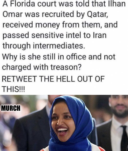 Why is this Iran loving traitor still serving in OUR U.S. government? 🤯😡 Who agrees that she needs to be REMOVED immediately? 🙋‍♂️