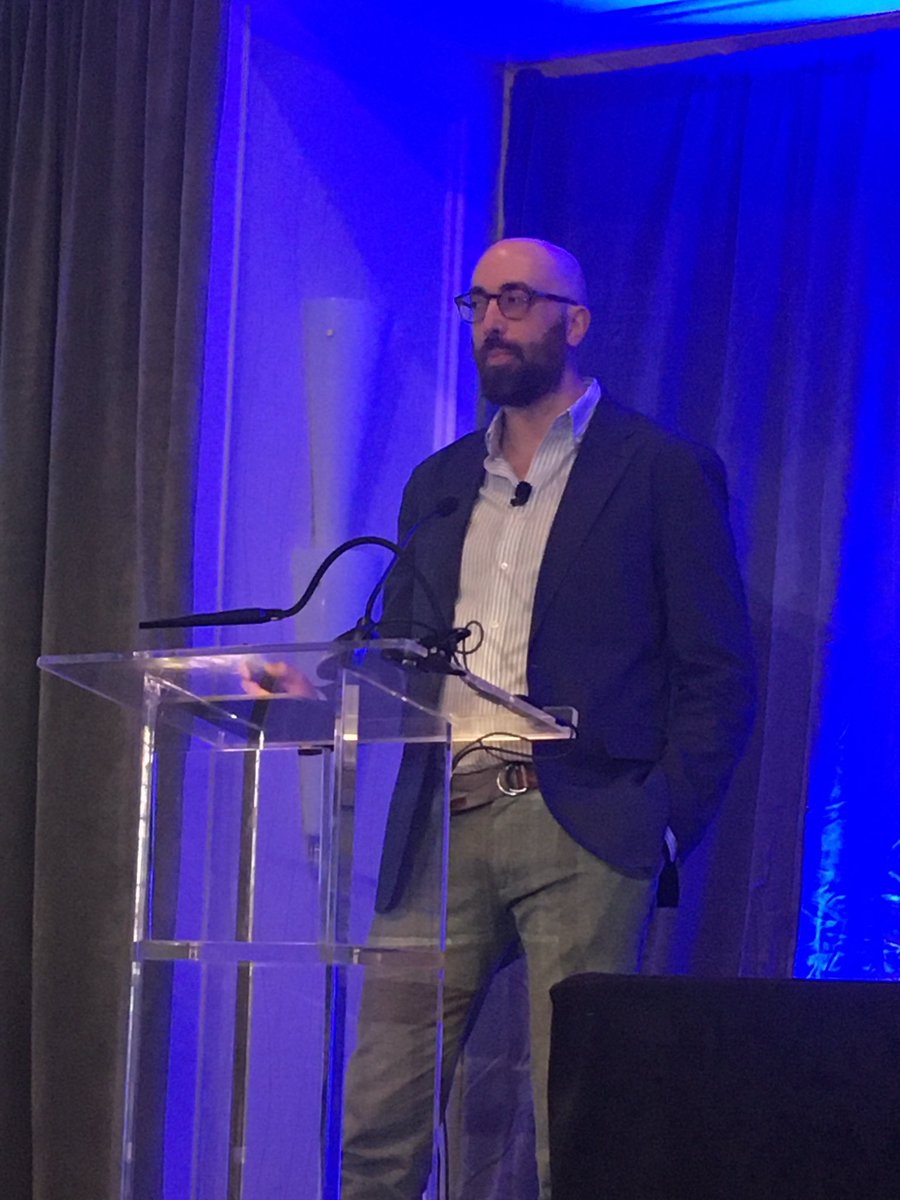 Ryan Young speaking on novel regulators of IRF4 transcription factor in multiple myeloma at the 17th International Workshop on Multiple #Myeloma in Miami, Day 2.