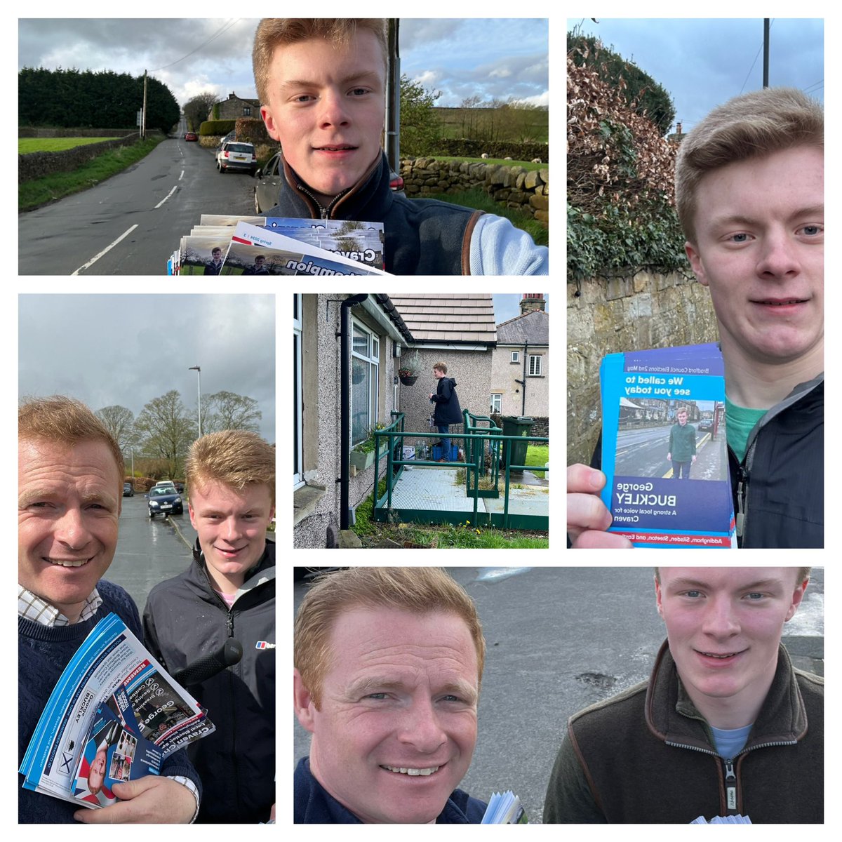 The best part about being a candidate has been getting out across Craven ward over the last few weeks alongside @_RobbieMoore , delivering my latest leaflet and talking to people on the doorstep.
#torycanvass #torydoorstep #walking2win