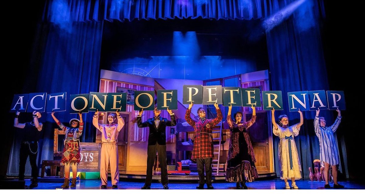 A HUGE thank you to the amazing UK touring cast and crew/stage management of Peter Pan Goes Wrong. You’ve been brilliant from Richmond to Cheltenham. Lots of love all and have a great final show ❤️