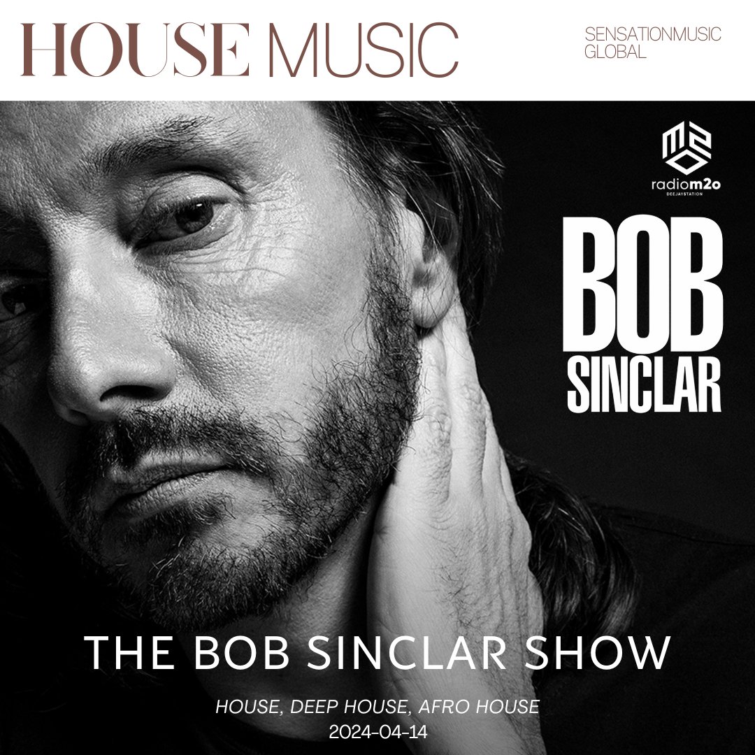 Bob Sinclar - The Bob Sinclar Show - 14 April 2024 #BobSinclar #TheBobSinclarShow #DanceWithUs #m2o #house #afrohouse #deephouse #Sensationmusic #SensationmusicGlobal 🎼 Complete Audio MP3 (listen, download), Tracklist on Patreon: patreon.com/sensationmusic…