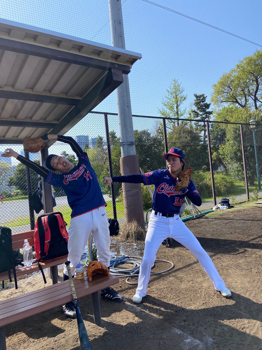 東京草野球チーム 「Claimers TOKYO」 tweet media