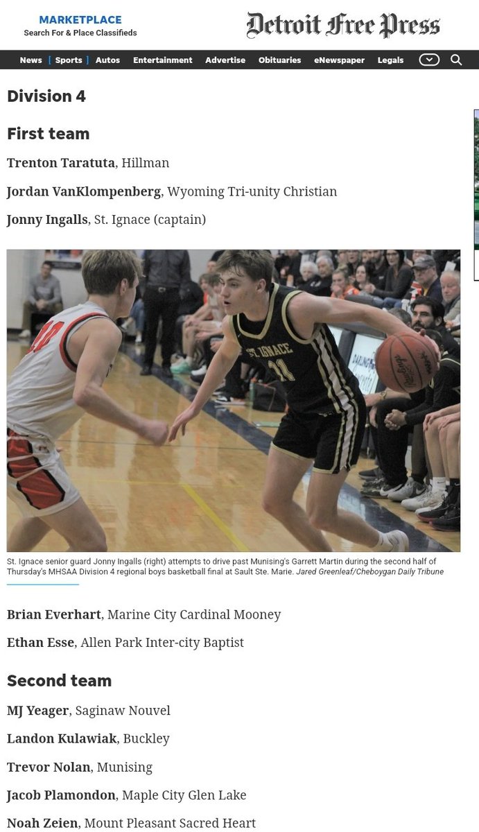 Detroit Free Press All State list has been announced. The post season awards keep rolling in for Brian Everhart (@bmeverhart3) who was named 1st team All State. He has been named 1st team all state on all 3 major publications. AP ✔️ Detroit News ✔️ Detroit Free Press ✔️