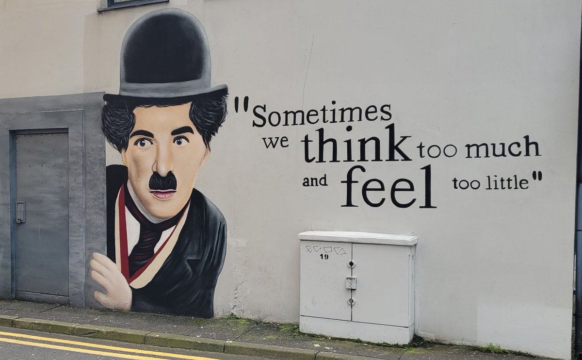 Coming home from a great few days in #Belfast. I was so pleasantly surprised by the street art we saw everywhere - some thought provoking, some quite cheeky and some just downright gorgeous.