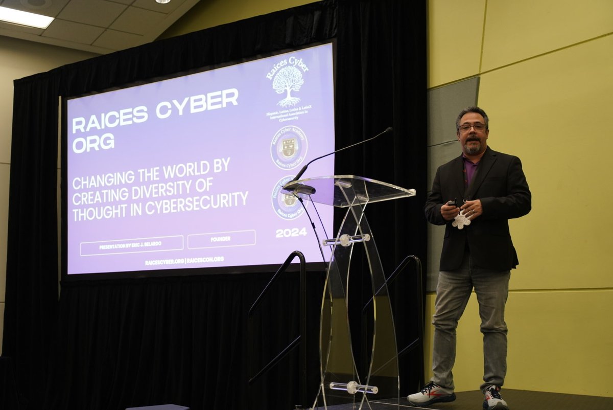 Had an amazing conference at #BsidesPR this week with our new partners @obsidis_org ! @RaicesCyberOrg is proud to be your international partners in cybersecurity! Thank you! #UnidosSePuede