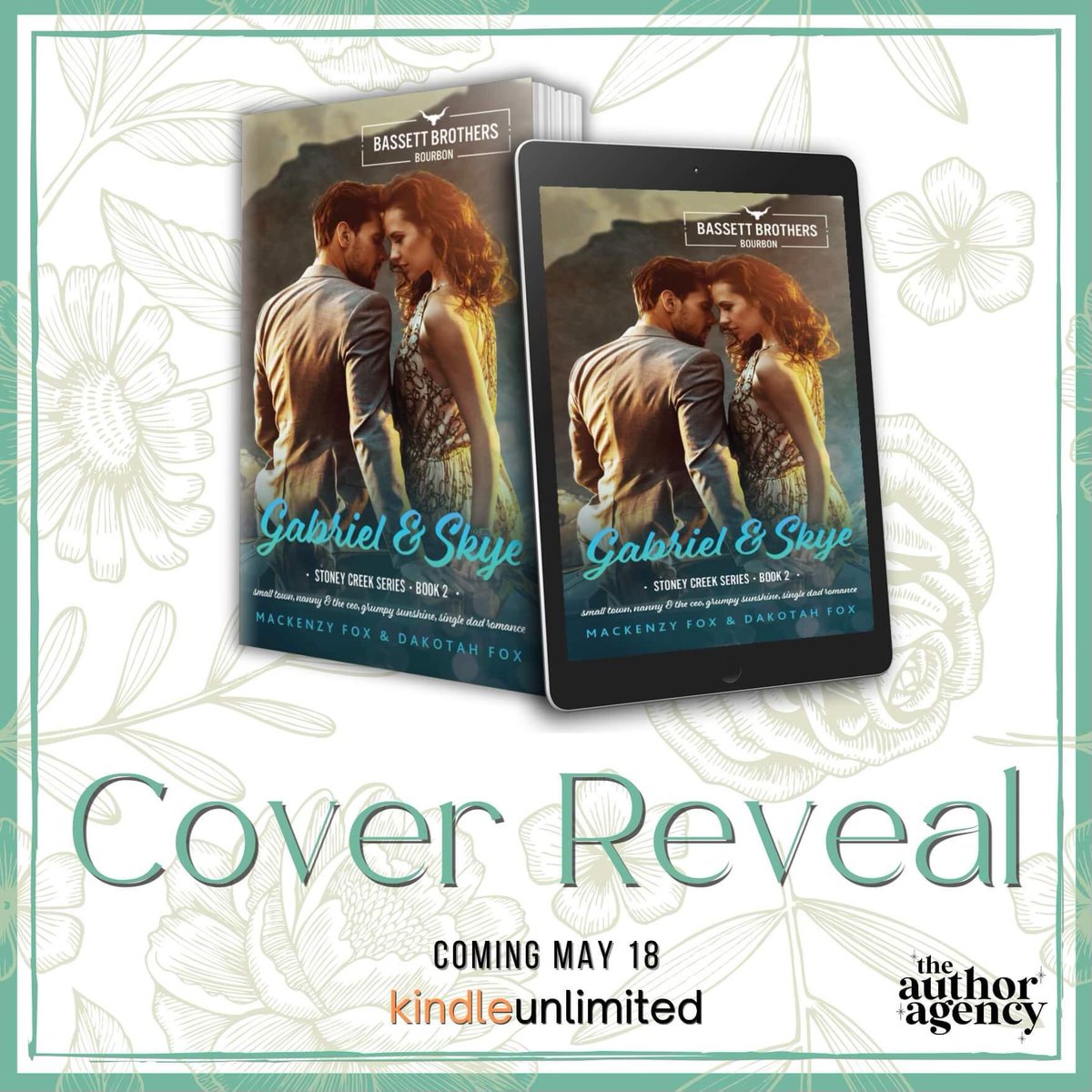 ✨Check out this cover:
GABRIEL & SKYE releasing May 18th! 
This is a small town, single dad, nanny romance with his best friend’s sister, the reformed playboy, and all the grumpy/sunshine vibes we love!
#PreOrderNow on Amazon!
#bookish #romancebooktok #mackenzyfox #dakotahfox