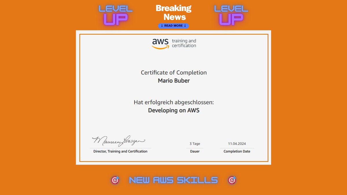 new aws skills ⚙️💪