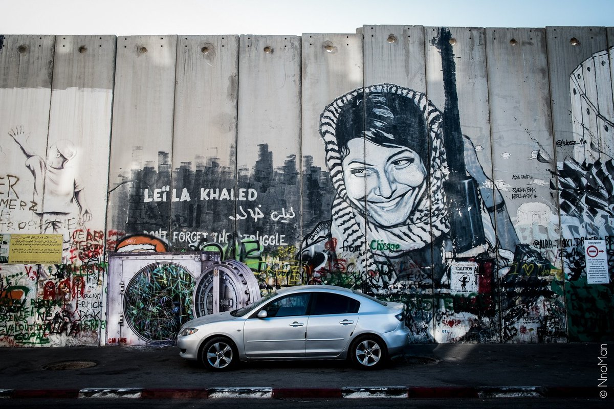 « Là où il y a de la répression, il y a de la  résistance » Leïla Khaled

Palestine - mur de l’apartheid
©️NnoMan 2012 - <a href="/encrage_photo/">ENCRAGE | Agence Photo</a>