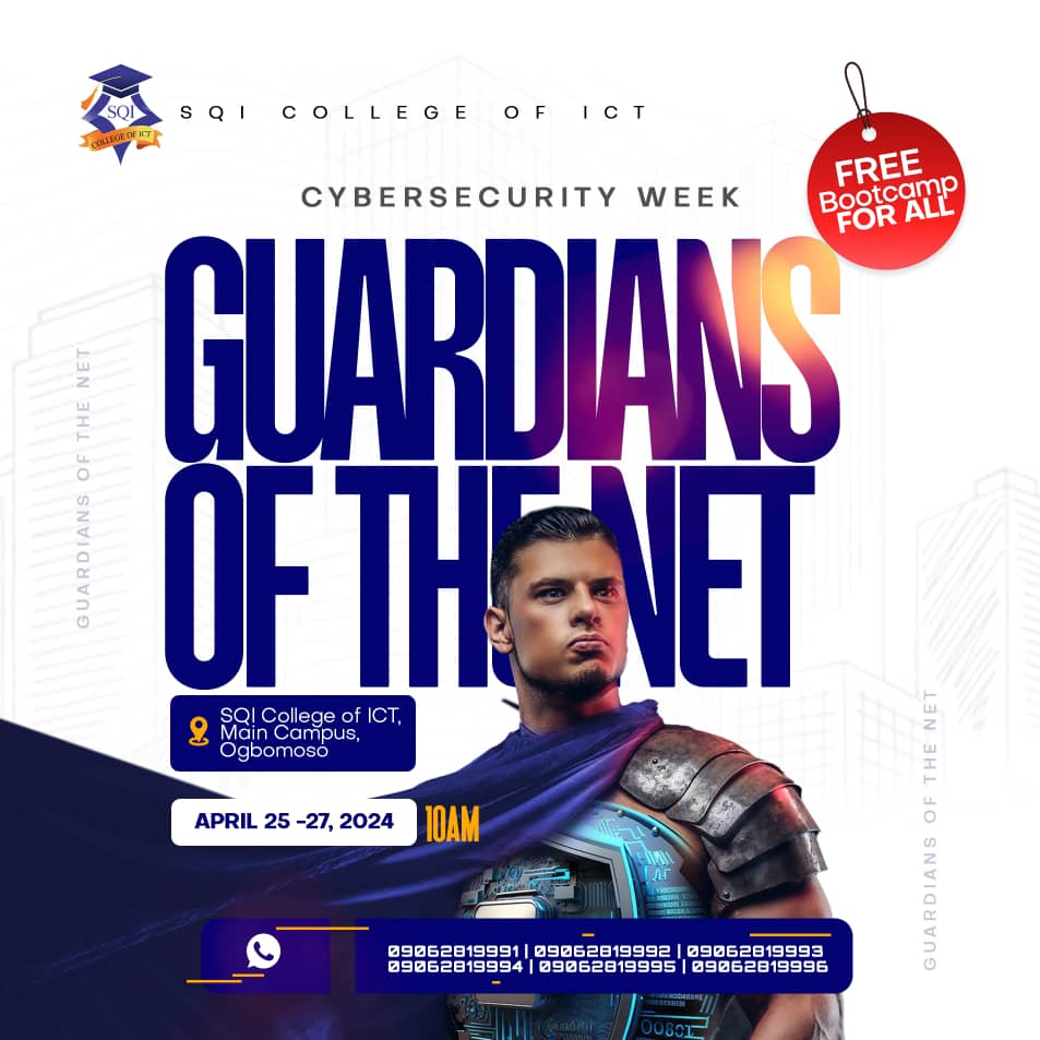 Join us for an enlightening journey into cybersecurity at our cybersecurity week, "Guardians of the Net." Discover essential tips and strategies to keep yourself safe and healthy while exploring the vast realms of the internet.