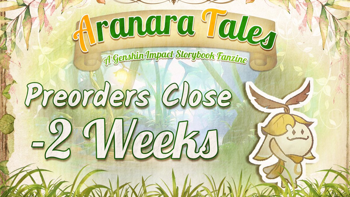 🌱PREORDERS CLOSE IN 2 WEEKS🌱

Don't miss the chance to get yourselves a keepsake from the forest little Naras🌷

Shop: aranaratales.bigcartel.com