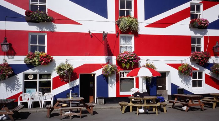 A proper British pub.