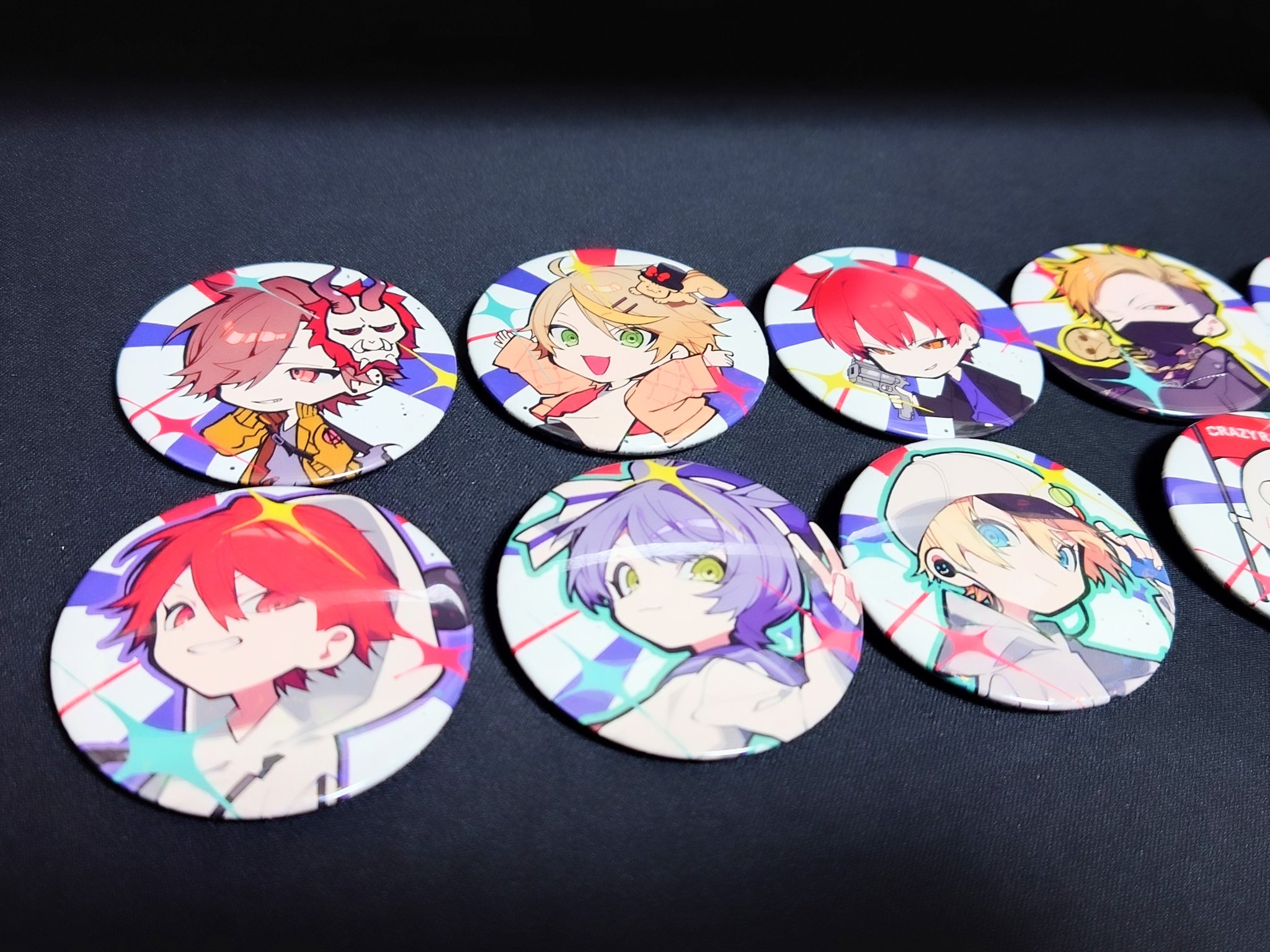 CRフェス 2024 当たりつき缶バッジ だるまいずごっど だるま