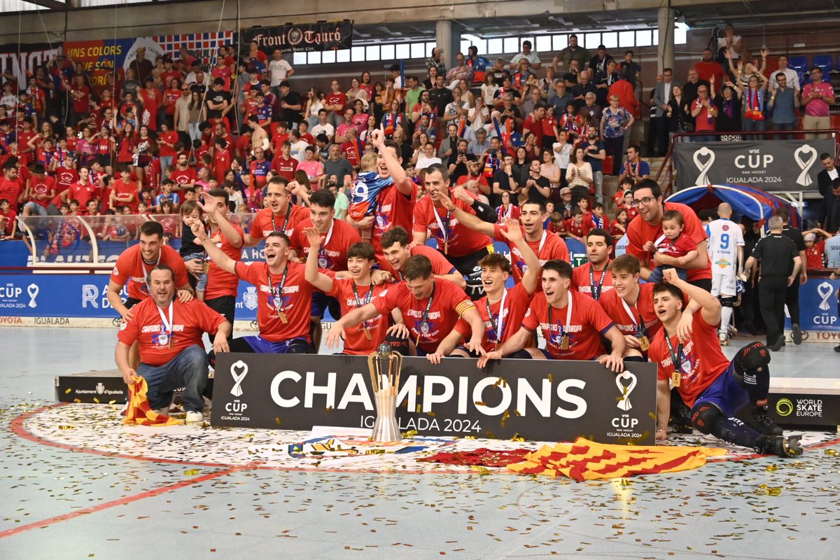 🏆SOM CAMPIONS D’EUROPA🏆

25 ANYS DESPRÉS, TORNEM A SER ELS REIS D’EUROPA!🤩

ENHORABONA EQUIP I CIUTAT, ENS HO MEREIXIEM!💙❤️