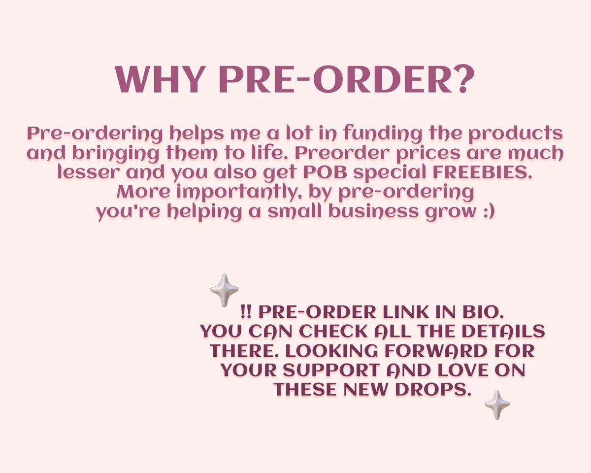 Pre-order link below! 🫶🏻 forms.gle/DR7EdXWWBPZK6E…
