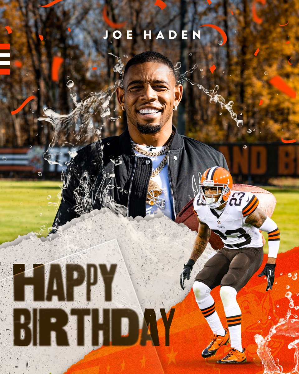 Join us in wishing a happy birthday to esteemed Browns alum @joehaden23!