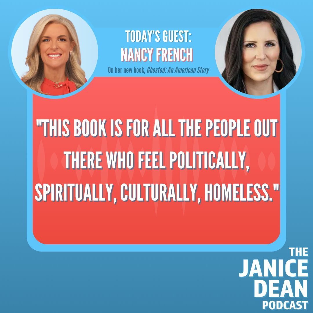 With an illustrious career in ghostwriting, Nancy French has a new story to tell. This time, it's her own. @NancyAFrench joins @JaniceDean for a conversation about her new book, 'Ghosted.' buff.ly/3Nyn1JA