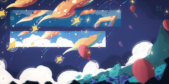 「shooting star」 illustration images(Latest｜RT&Fav:50)