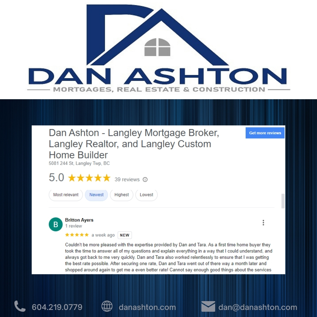 Another 5 star review! We love these! ⭐⭐⭐⭐⭐
.
.
#5starreview #residentialmortgageservices #canadamortgages #mortgagetips #langleybc #happy