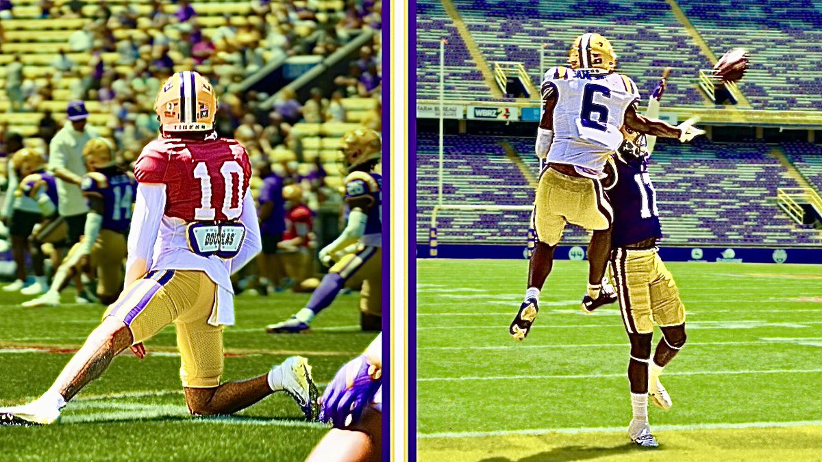 Watch NOW: youtu.be/TD_CHI2j5yk?si… If you missed #LSU’s Spring Game yesterday, check out our FULL HIGHLIGHT VIDEO!