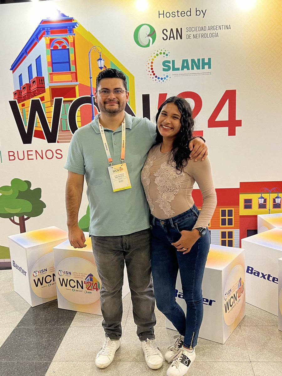 Presentes en #wcn24 #IsN #thisIsISN @ISNWCN #ISNWCN #WCN24 @CMenydial presente en los eventos mundiales de la Nefrología con trabajos aceptados