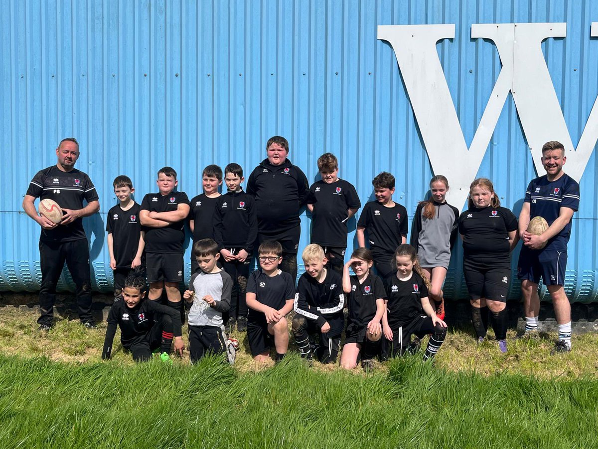 These kids are amazing! Every week they want to be a wanderer , they come and they train hard . Their confidence & skills have grown massively and we are so proud of them . We do this for them because they want to be wanderers 💙 #grassroots #GWRFC #wands #inclusive #forthekids