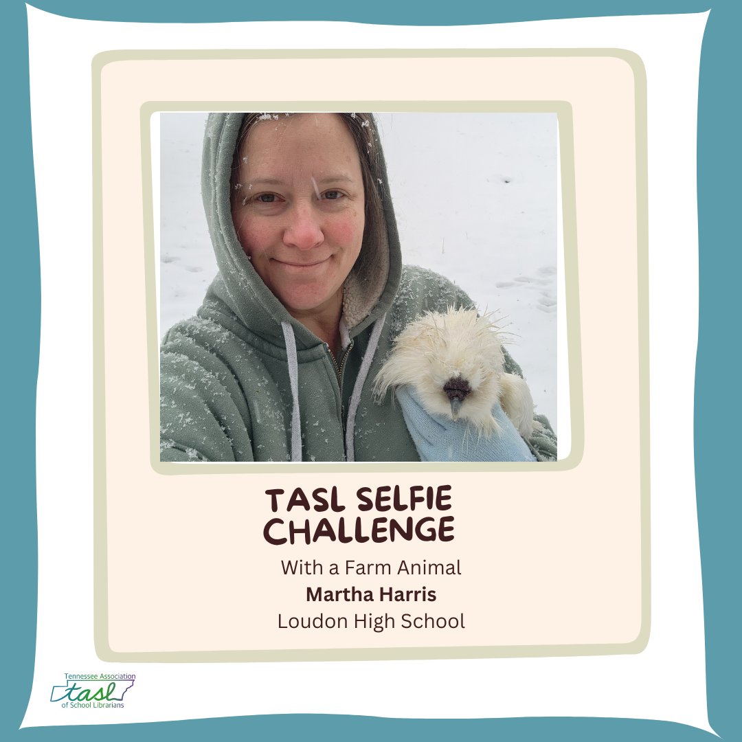 Be like Martha! Join the TASL SELFIE CHALLENGE! Two more days to get those photos in. We LOVE to see school librarians in their libraries/natural habitats. 😂 Be silly! Be original! Get your staff or students involved! #slm24 #AASLslm