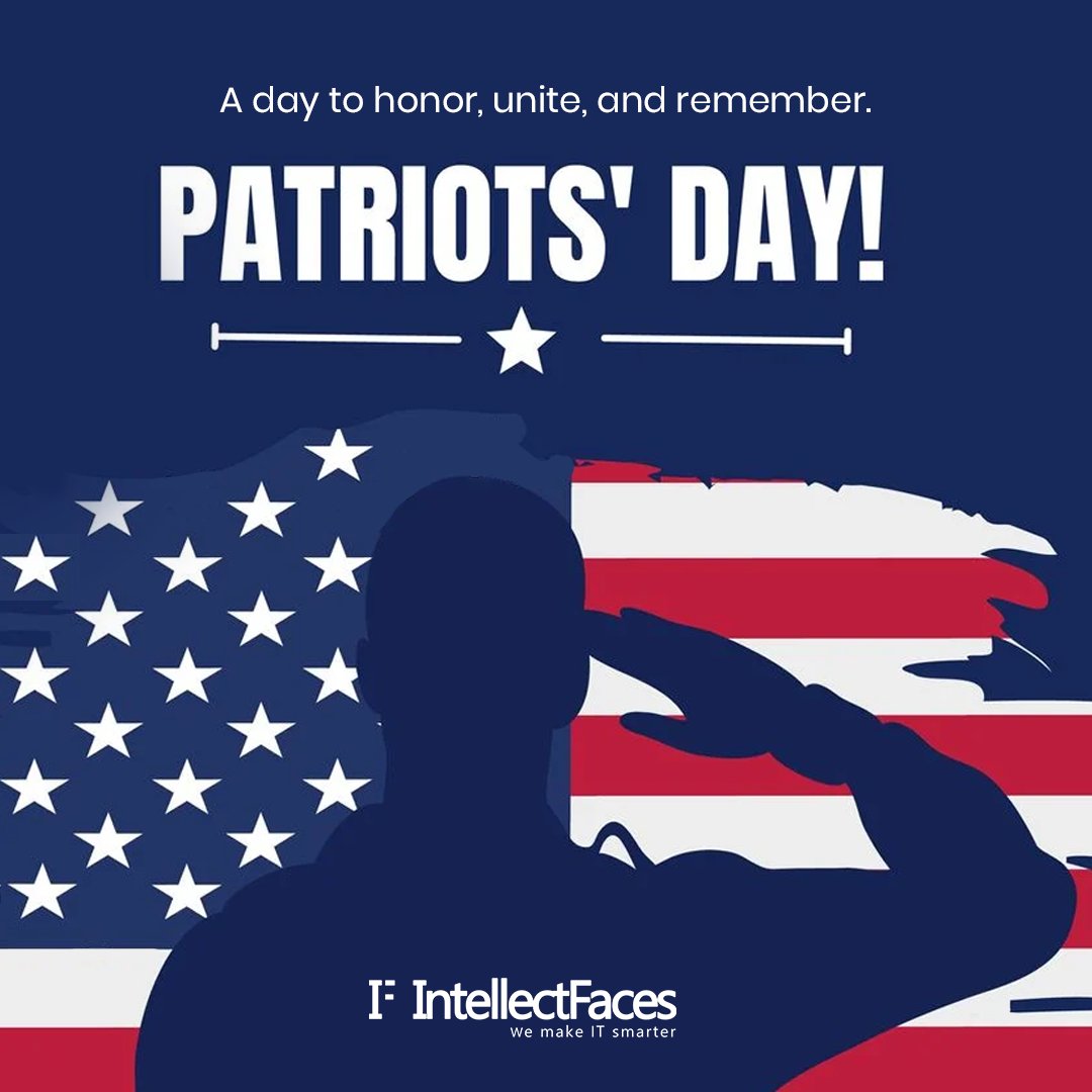 intellectfaces's tweet image. The American spirit is strongest when we stand together. Today, let&apos;s celebrate the unity that brought us independence and recommit to working as one nation, indivisible.

May we find common ground and continue to strive for a more perfect union.

#HappyPatriotsDay